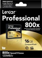 CompactFlash Lexar Professional 16GB, Audio, Tv en Foto, Fotografie | Geheugenkaarten, Compact Flash (CF), 16 GB, Ophalen of Verzenden