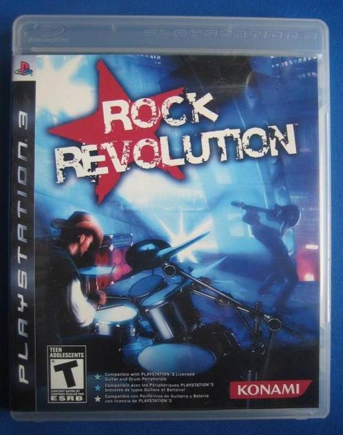 Rock Revolution, Spelcomputers en Games, Games | Sony PlayStation 3, Gebruikt, Muziek, 1 speler, Ophalen of Verzenden