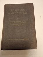 kerkelijk handboekje door G.H. Kersten -, Gelezen, Christendom | Katholiek, G.H. Kersten, Verzenden