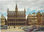 Brussel met veel verkeer in beeld, Verzamelen, Ansichtkaarten | Buitenland, 1940 tot 1960, Gelopen, België en Luxemburg, Ophalen