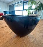 Bloempot zwart aardewerk ovaal 30cm, Gebruikt, Binnen, Minder dan 40 cm, Overige vormen