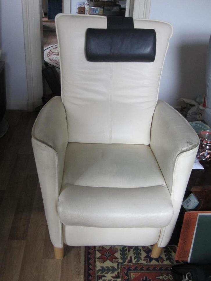 Relaxfauteuil Prominent, Huis en Inrichting, Fauteuils, Gebruikt, Leer, 50 tot 75 cm, Minder dan 75 cm, Ophalen