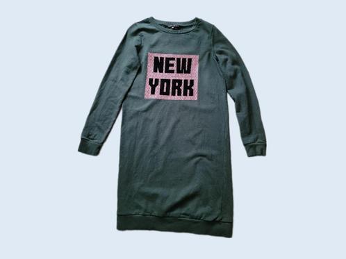 NIKKIE groene sweater jurk maat 34 ~ NH0145, Kleding | Dames, Jurken, Gedragen, Maat 34 (XS) of kleiner, Groen, Boven de knie