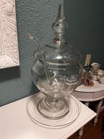 Vintage bowl karaf met schaal, Antiek en Kunst, Ophalen