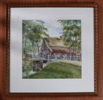 G.J. Kuiper (1926-2013) - Twentse Boerderij, Ophalen
