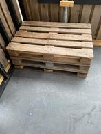 3 europallets 120x80 cm, Doe-het-zelf en Verbouw, Hout en Planken, Ophalen, 25 tot 50 mm, Zo goed als nieuw, Pallet