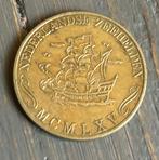 Penning nederlandse zeehelden Jan Evertsen, Postzegels en Munten, Ophalen of Verzenden, Overige materialen, Nederland