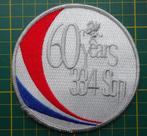 Patch 60 jaar 334 Squadron Luchtmacht, Ophalen of Verzenden, Luchtmacht, Nederland, Embleem of Badge