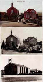 Bolnes 3 kaarten Herv. Bolnes, Verzenden, 1940 tot 1960, Gelopen, Zuid-Holland