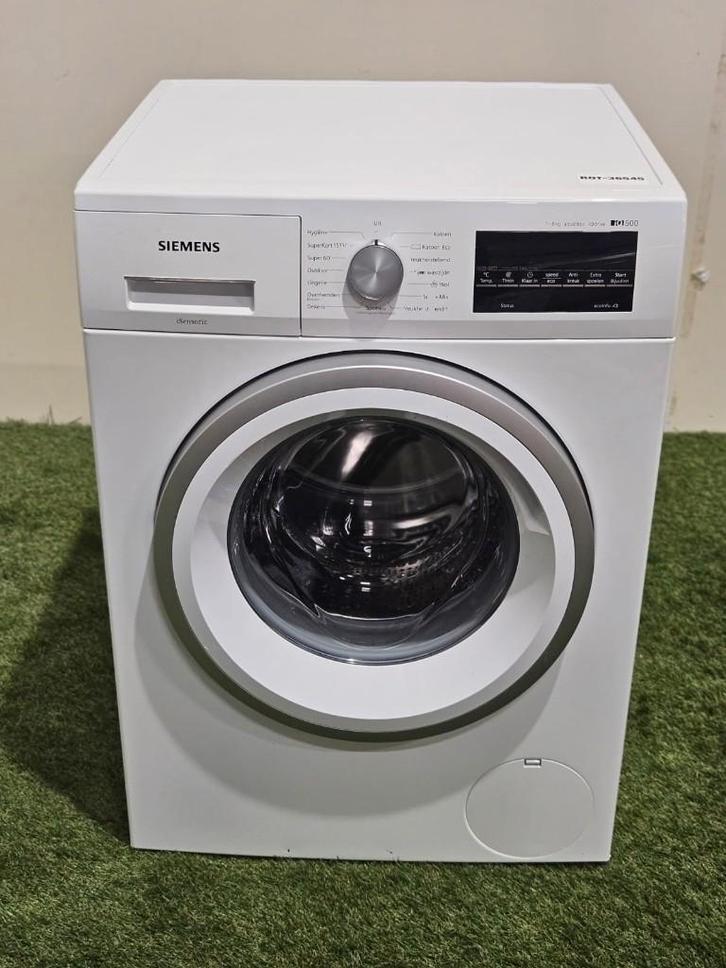 Siemens iQ500 wasmachine | 8 kg | 1400 rpm | Refurbished, Witgoed en Apparatuur, Wasmachines, Refurbished, Voorlader, 6 tot 8 kg