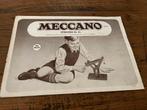 Meccano boekje  oud Meccano boekje uit 1958, Ophalen of Verzenden, Gebruikt