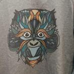 Aduh trui licht grijs model Monyet Sweater katoen M-L 37124, Maat 52/54 (L), ., Aduh, Ophalen of Verzenden