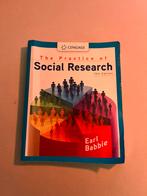 The practice of Social Research - Earl Babbie 15th edition, Boeken, Studieboeken en Cursussen, Verzenden, Cengage, Alpha, WO