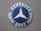 MERCEDES EMAILLE RECLAMEBORD, Ophalen, Zo goed als nieuw, Reclamebord