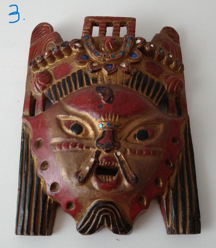 Indonesische barong maskers, Antiek en Kunst, Kunst | Niet-Westerse kunst, Ophalen of Verzenden