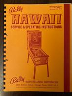 BALLY BINGO HAWAI MANUAL, Gebruikt, Elektronisch, Bally, Onderdeel of Defecte kast