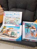 3 Ravensburger puzzels 1000 stukjes, Ophalen of Verzenden, Zo goed als nieuw