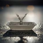 SALE, Mars & More, schaal HERT in raw-metal, €45 nu €24,95, Overige materialen, Mars&More, Schaal, Nieuw