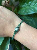 Handgemaakte armband met edelsteen, Ophalen of Verzenden, Nieuw, Overige materialen, Met bedels of kralen