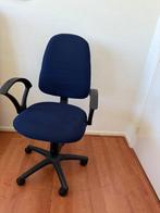 Bureaustoel, Ophalen, Zo goed als nieuw, Blauw, Bureaustoel