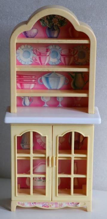Servieskast buffet-kast voor tienerpop Barbie, Sindy, Fleur  beschikbaar voor biedingen