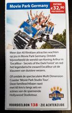 Movie Park Germany entree €32,90 p.p., Tickets en Kaartjes