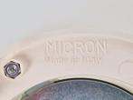 Vintage Micron plafondlamp melk glas Italy design ‘80, Huis en Inrichting, Lampen | Plafondlampen, N, N, Design, Ophalen of Verzenden