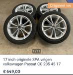 Velgen banden passat cc SPA set 5 stuks origineel zomerband, Ophalen, Banden en Velgen, 17 inch, Personenwagen