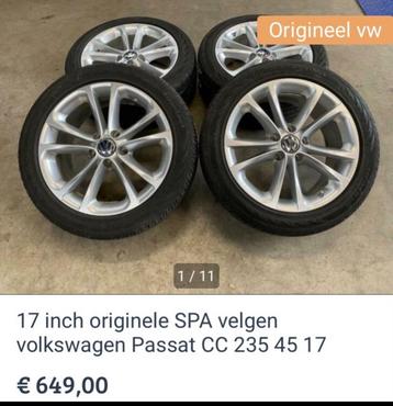 Velgen banden passat cc SPA set 5 stuks origineel zomerband beschikbaar voor biedingen
