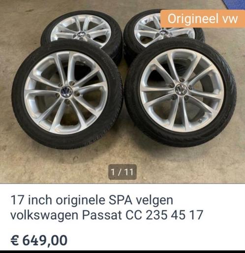 Velgen banden passat cc SPA set 5 stuks origineel zomerband, Auto-onderdelen, Banden en Velgen, Banden en Velgen, Zomerbanden