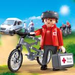 Playmobil 9445. Rode Kruis biker EHBO., Ophalen of Verzenden, Zo goed als nieuw, Complete set