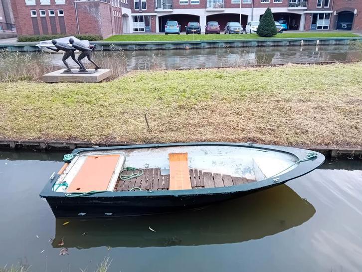 Polyester roei/motor boot, Watersport en Boten, Accessoires en Onderhoud, Gebruikt, Ophalen of Verzenden