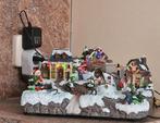 Kersttafereel/dorp met muziek,ligt beweging, Diversen, Kerst, Ophalen