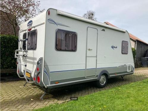 caravan Caravelair 470 Ambiance Style 16-WB-HF, Caravans en Kamperen, Caravans, Particulier, tot en met 4, 750 - 1000 kg, Rondzit