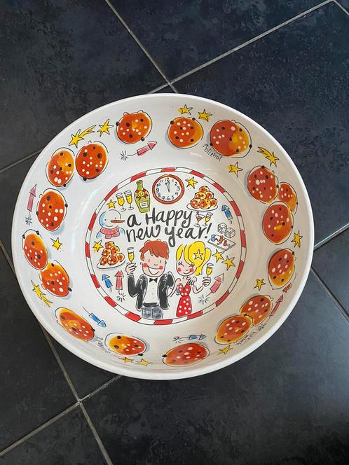 Blond Amsterdam Oliebollenschaal – Happy New Year editie, Huis en Inrichting, Keuken | Servies, Nieuw, Schaal of Schalen, Blond Amsterdam