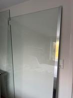 Glazen douchehoek / douchewand met extra deur. 118x 200 cm., Doe-het-zelf en Verbouw, Sanitair, Ophalen of Verzenden, Gebruikt