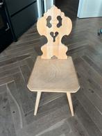 Houten “bauern” stoel, Huis en Inrichting, Ophalen, Bruin, Hout, Eén