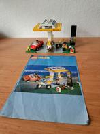 Lego Town 1256 Shell tankstation met boekje, uit 1999, Ophalen of Verzenden, Gebruikt, Complete set, Lego