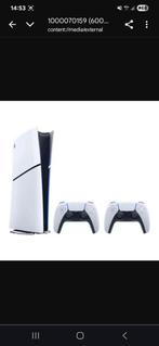 PS5 digitale editie incl 2 controllers "weinig gebruikt", Spelcomputers en Games, Spelcomputers | Sony PlayStation 5, Ophalen of Verzenden