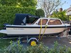 Kajuitboot sloep visboot Verano 520 Cabine cabriokap, Watersport en Boten, Ophalen, 10 tot 30 pk, Gebruikt, Tot 6 meter