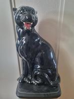 Zwarte Panter Beeld -65x45 cm  Gips ? Decoratief, Tuin en Terras, Tuinbeelden, Ophalen, Gebruikt, Overige materialen, Dierenbeeld