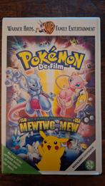 Pokémon De Film - Mewtwo Tegen Mew VHS videoband, Gebruikt, Tekenfilm, Alle leeftijden, Kinderprogramma's en -films