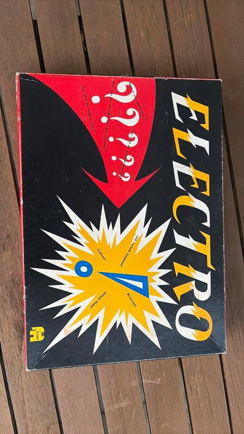 Electro. Een ouderwetse. Helaas niet werkend, Hobby en Vrije tijd, Gezelschapsspellen | Bordspellen, Gebruikt, Een of twee spelers