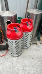 Gasfles heftruck, Ophalen
