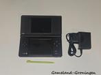 Nintendo DSi met Stylus & Oplader (Zwart), Ophalen of Verzenden, Gebruikt, Zwart, Dsi