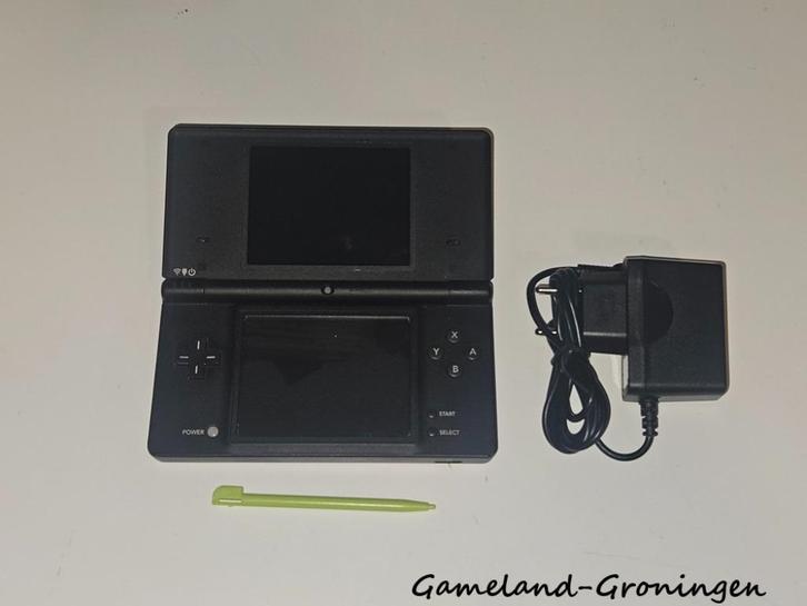 Nintendo DSi met Stylus & Oplader (Zwart), Spelcomputers en Games, Spelcomputers | Nintendo DS, Gebruikt, Dsi, Zwart, Ophalen of Verzenden