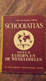 Schoolatlas-deel II Europa Werelddelen -ten Brink Meppel, Boeken, Atlassen en Landkaarten, Gelezen, Ophalen