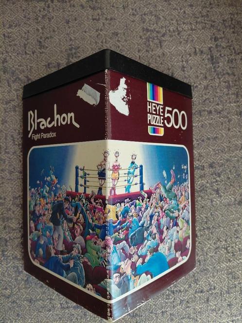 Heye - Blachon - Fight Paradox (500), Hobby en Vrije tijd, Denksport en Puzzels, Zo goed als nieuw, Legpuzzel, 500 t/m 1500 stukjes