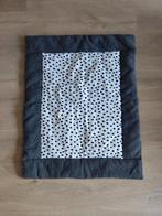 Boxkleed diy. Donker grijs met witte stippen, Kinderen en Baby's, Boxen, Ophalen, Zo goed als nieuw, Rechthoekig, Boxkleed