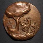 penning 60-jarig jubileum OCMA (1993), Postzegels en Munten, Penningen en Medailles, Verzenden, Overige materialen, Nederland